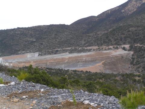 The mines of La Noria de San Panteleon