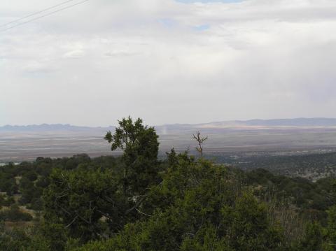 A view from La Noria to the North