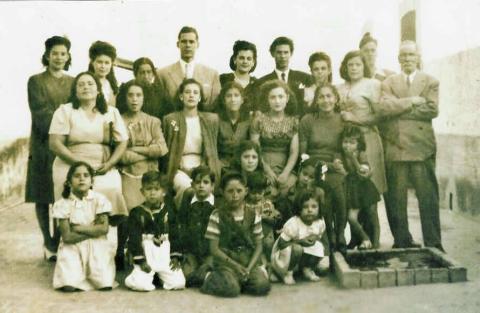 Familia Romo de Vivar - Gonzalez. Aguascalientes 1949