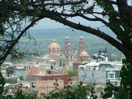 Teocaltiche, Jalisco. A view from the hill