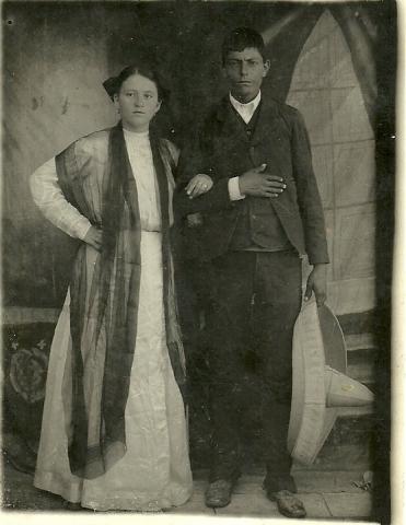 M. Ysabel Perez and J.Pio Ramirez (Both Middle name Gonzalez) From Rancho de Santa Ysabel, Jalisco