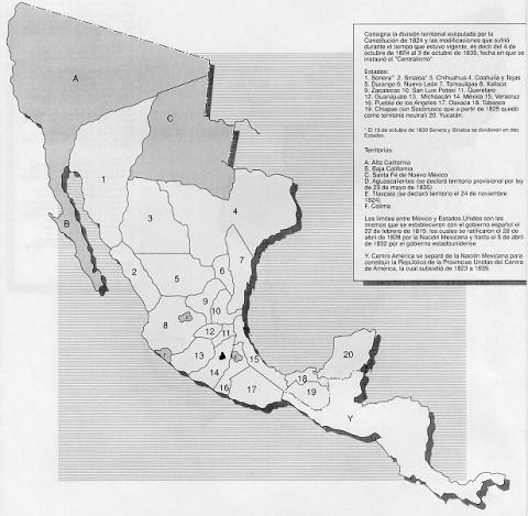 Republica Mexicana 1824